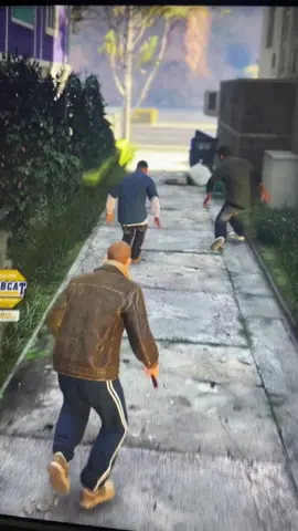 The two thieves were sneaping,Niko stopped them #steam #gta5 #franklinclinton #lamardavis #nikobellic 