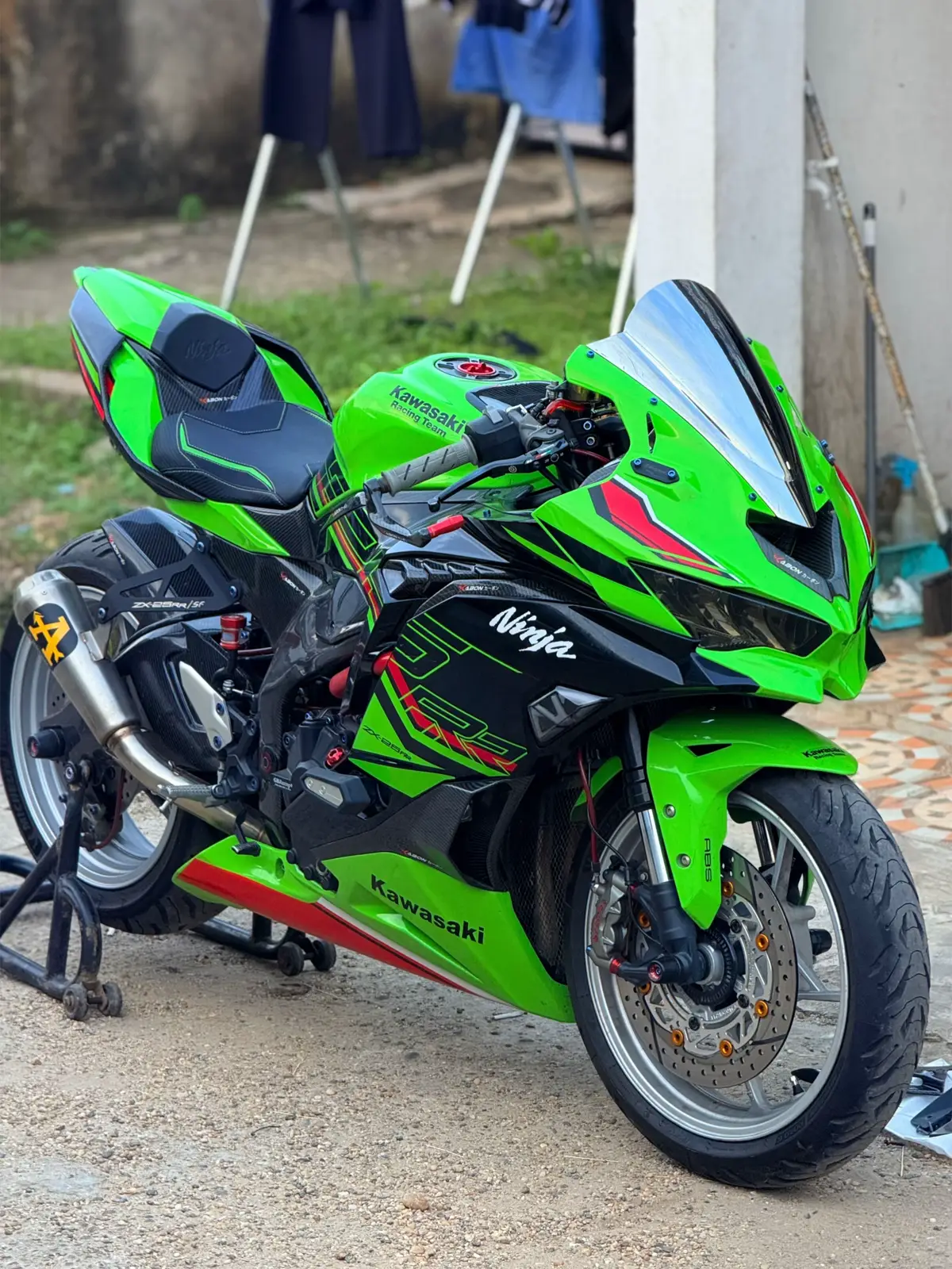 Greengoblin V2 😎 #fypシ #zx25r #jambi #motovlog #xyzbca 