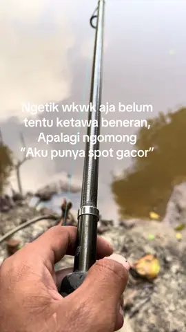 Kali ini bukan buaya darat🎣#fypppppppppppppp #mancing #promomakangajian 