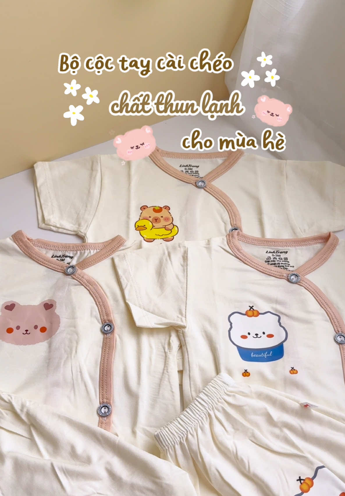 Sắm combo như này vừa xinh vừa tiết kiệm các mom ạ #minkydaily #quanaochobe #quanaomuahe 