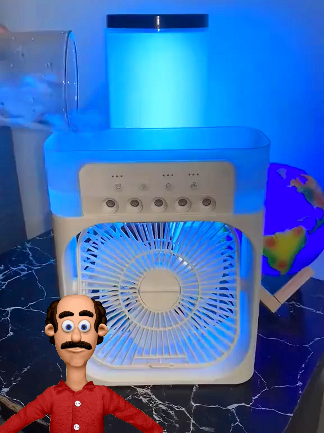 Tá morrendo de calor e não quer gastar uma fortuna? ❄️🔥 Por só R$ 37,77, esse Refrigerador de Ar com LED vai salvar sua vida! Gela, ilumina e ainda deixa tudo estiloso. Garanta o seu antes que acabe! 🕒 #Promoção #RefrigeradorLED #Viral #TikTokShop
