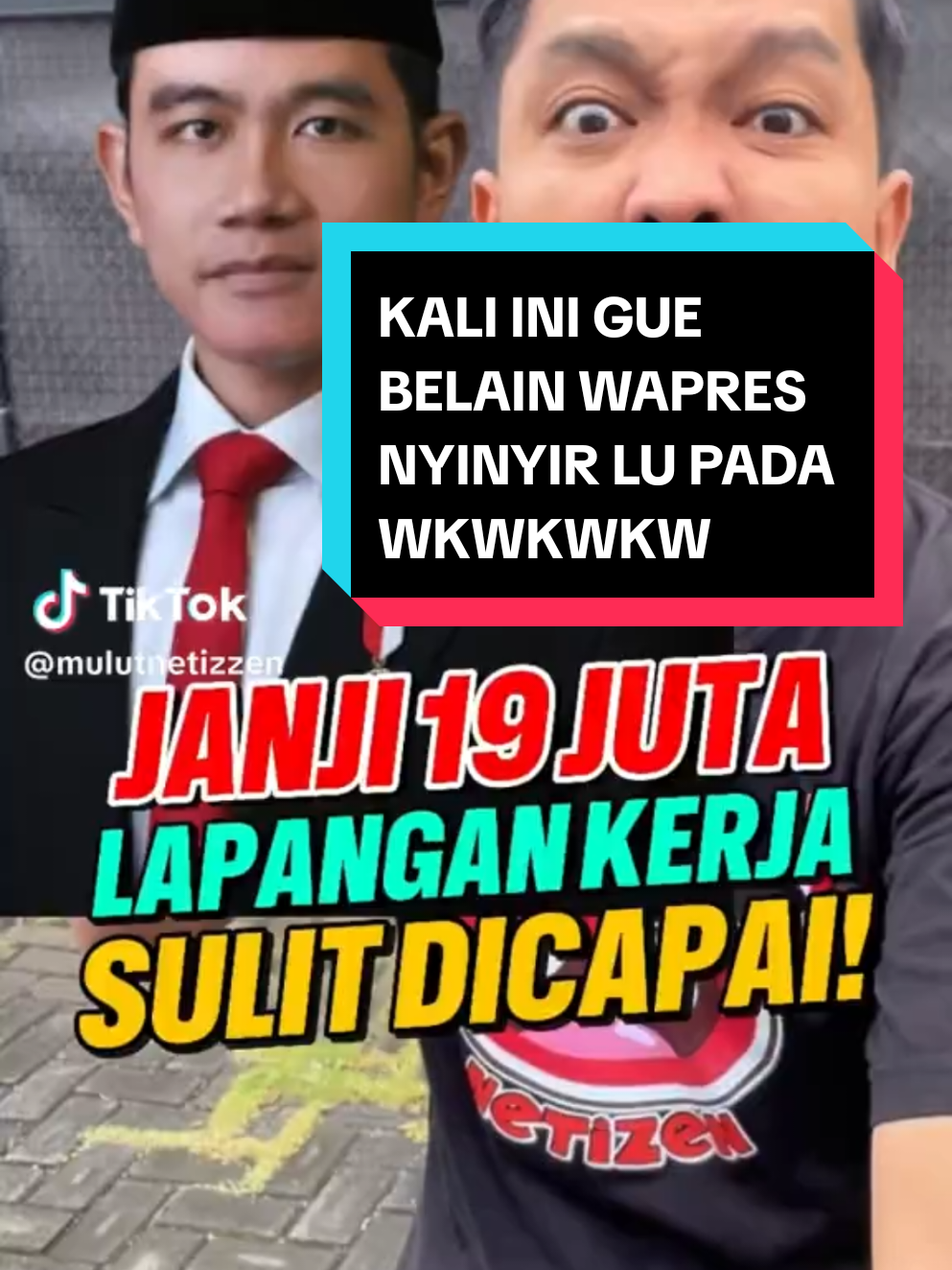 TONTON SAMPE HABIS!!! 19 juta lapangan kerja katanya sulit dicapai. Tapi yuk kita lihat dari sudut pandang lain. Jangan buru-buru nyinyir. Visi besar butuh proses besar. Kalau penjelasan ini masuk akal, jangan lupa share—siapa tahu aku beneran dipanggil jadi jubir 😌✌️ #FYP #FYPIndonesia #19JutaLapanganKerja #GibranRakabuming #JuruBicara #PolitikSantai #KontenBerisi #KontenPintar #TikTokBerita #IndonesiaMaju #Pemilu2024 #ViralTikTok #SmartContent #TiktokPolitik #SarkasHalus #TiktokCerdas #AnalisaRingan 