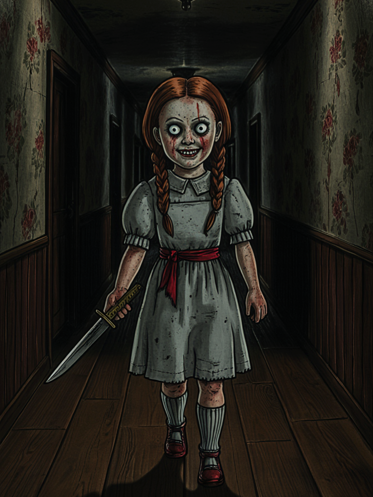 Dan Rivera - Annabelle 😈🌑 #scarystory #unitedstates #mystery #horror #DidYouKnow #knowledge #facts #scary #animation #animations #annabelle