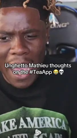 Unghetto talks about the  Tea App 😭💀 #unghettomathieu #teaapp #viral #trending #fy #fyp #funny #memestiktok #relatable #twitchclips 