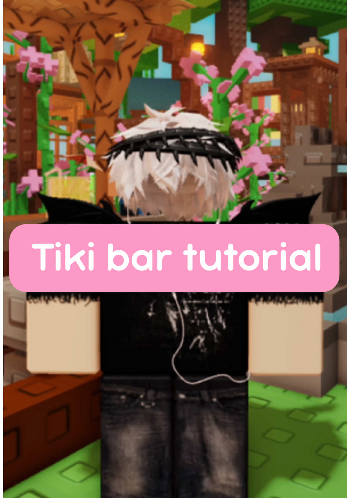 tiki bar build tutorial! thank you all for waiting so patiently 😭😭 here’s what cosmetics you’ll need! 1x large wood arbour  1x medium wood flooring  1x tiki bar 1x stone lantern  1x gnome (any) 2x medium stone rectangles 1x stone square 1x bookshelf 2x small stone tables #growagarden #gag #buildtutorial #tikibar #foryoupage #tikibartutorial #viral #gagbuilds #growagardenbuilds 
