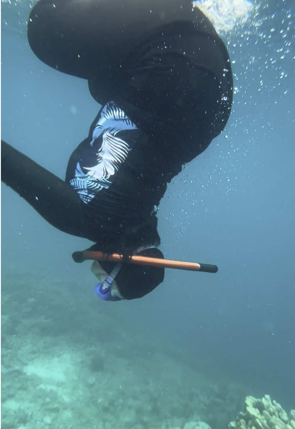 Terguling, terhempas, terputar2, terombang ambing.. wkwk  Apa kah ini sign kalau aku harus ambil couse freedive? WWKWK
