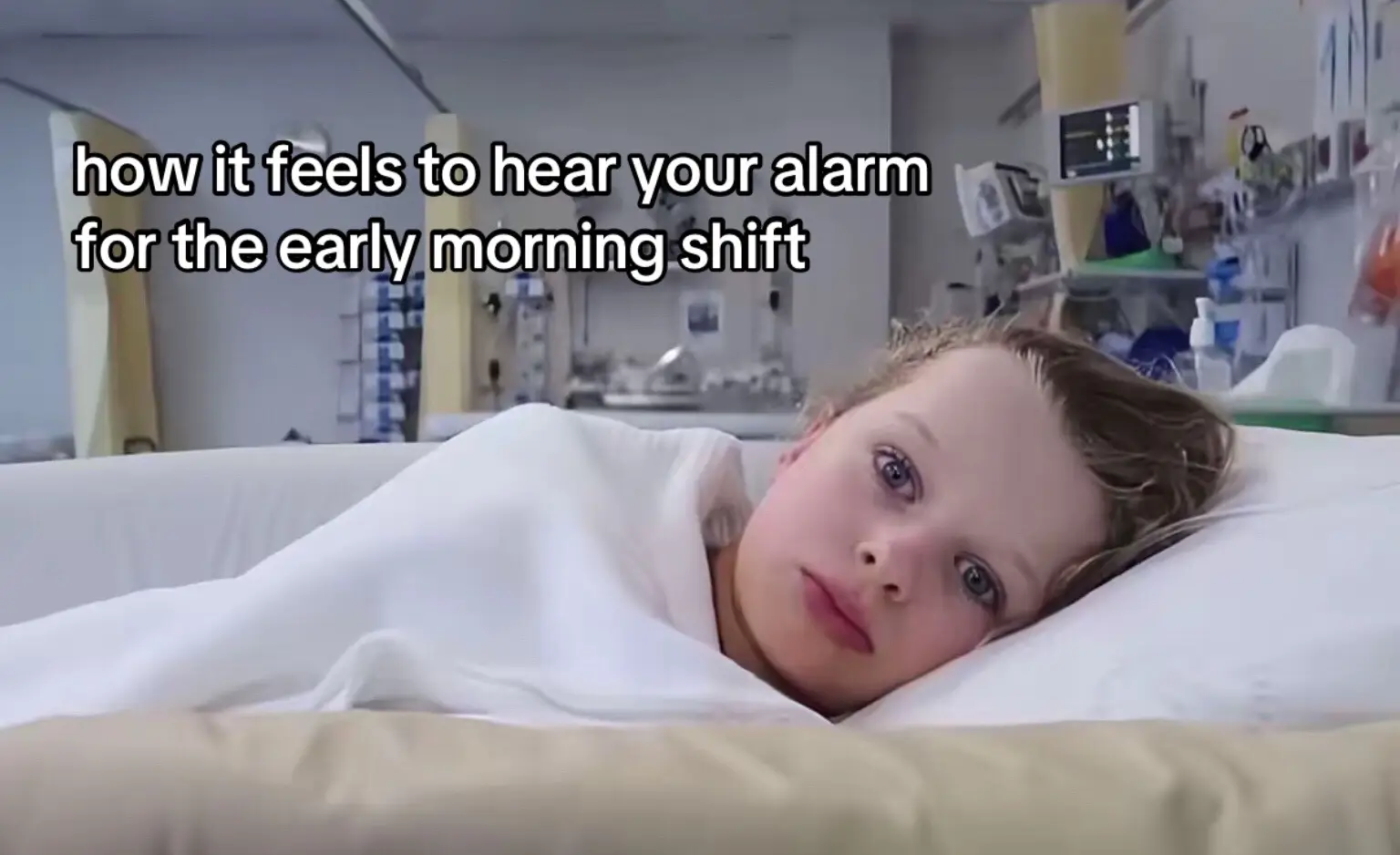 me when i start at three #relatable #fypシ゚viral #hospitality #meme #job #work 