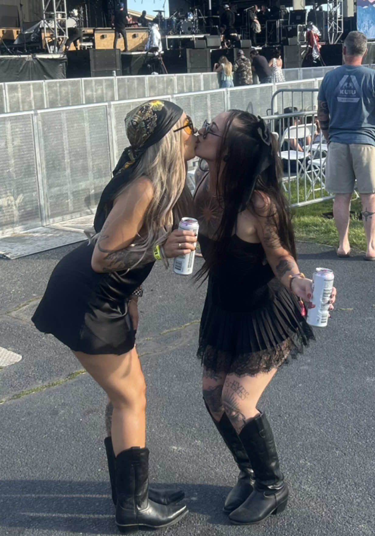 “The world really let there be two of y’all?” We didn’t ask. We just kicked the door in. 🖤🚪 @m a j e s t i c 