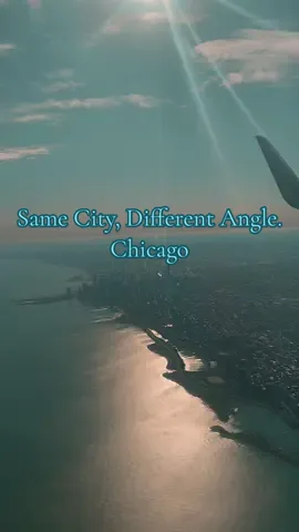 Same City, Different Angle #chicago #skyline #fyp #chicagotiktok #planes 