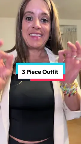 This is a cute little three piece outfit #shortsets #camiandshortsets #tiktokshopcreatorpicks 