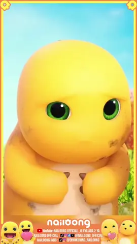Apakah alasan Nailoong selalu bertingkah konyol cuma biar bisa melupakan kesendiriannya? Kalo udah sedih gini kasian 😭 #dinokuning #dinogemoy #dinolucu #nailong #nailoong #yellowdino #cutedragon #naloong #nagakuning 