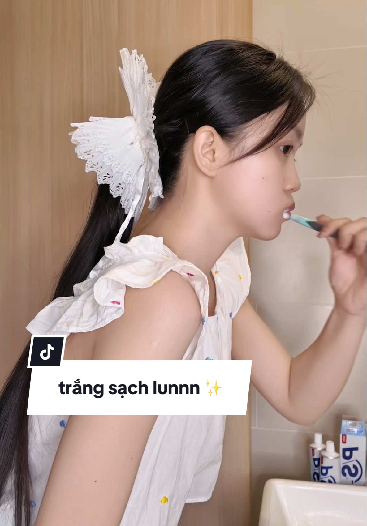 Thơm tho trắng sạch quá hàaa ✨✨ #princesstinies #PSBakingsoda #HopTacCungUnilever #PSVietnam #PSTrangranglanhtinh 