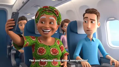 PART 1 | Mama Rose goes to London 🤣 #ai #funnyafricanvideos #africancomedy #veo3short #veo3 