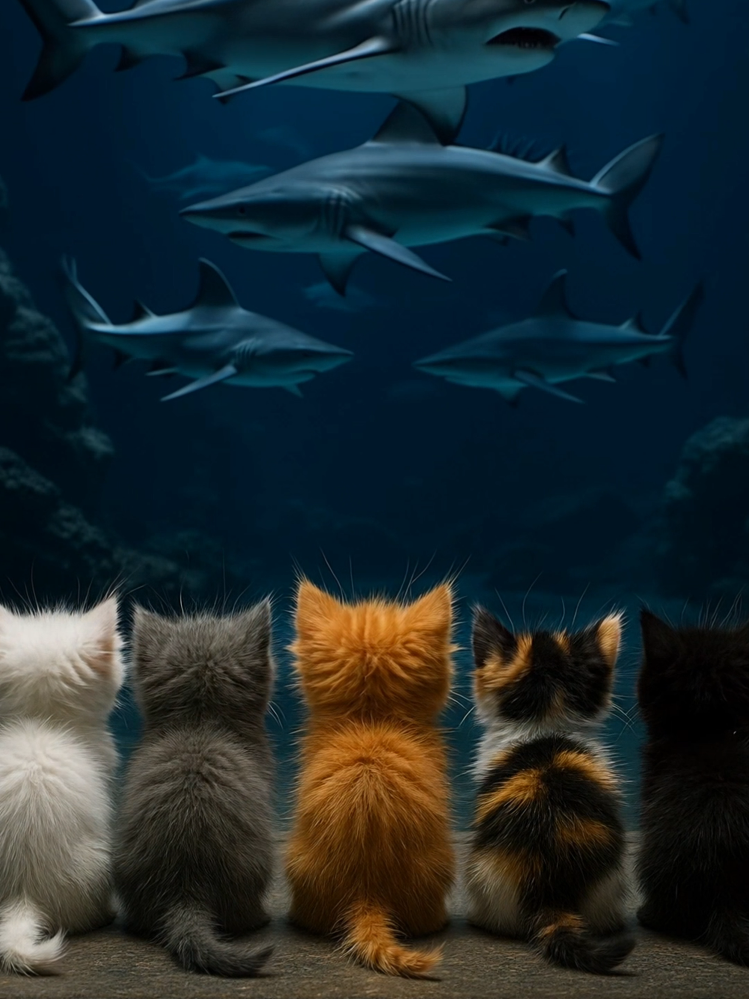 We went to the Aquarium #cat #kitten #cutecats #funnycats #catvideos #catanimation #catadventures