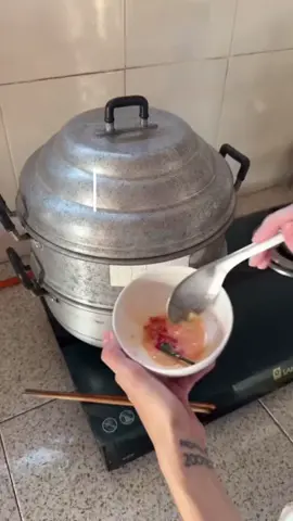 Nay em làm gà hấp ❤️