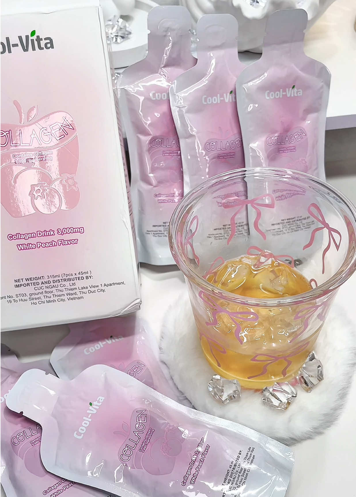 Da tui “trộm vía” nhờ ẻm này. Thơm thơm dễ uống mà đẹp da nha mấy ní #coolvita #coolvitacollagendrink #beauty #fypシ゚ #xuhuonglamdep 