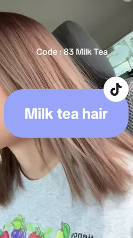 Code milk tea , lawa betul colour ni #colourrambut #milkteahair #colourrambutmilktea #colourrambutmurah 