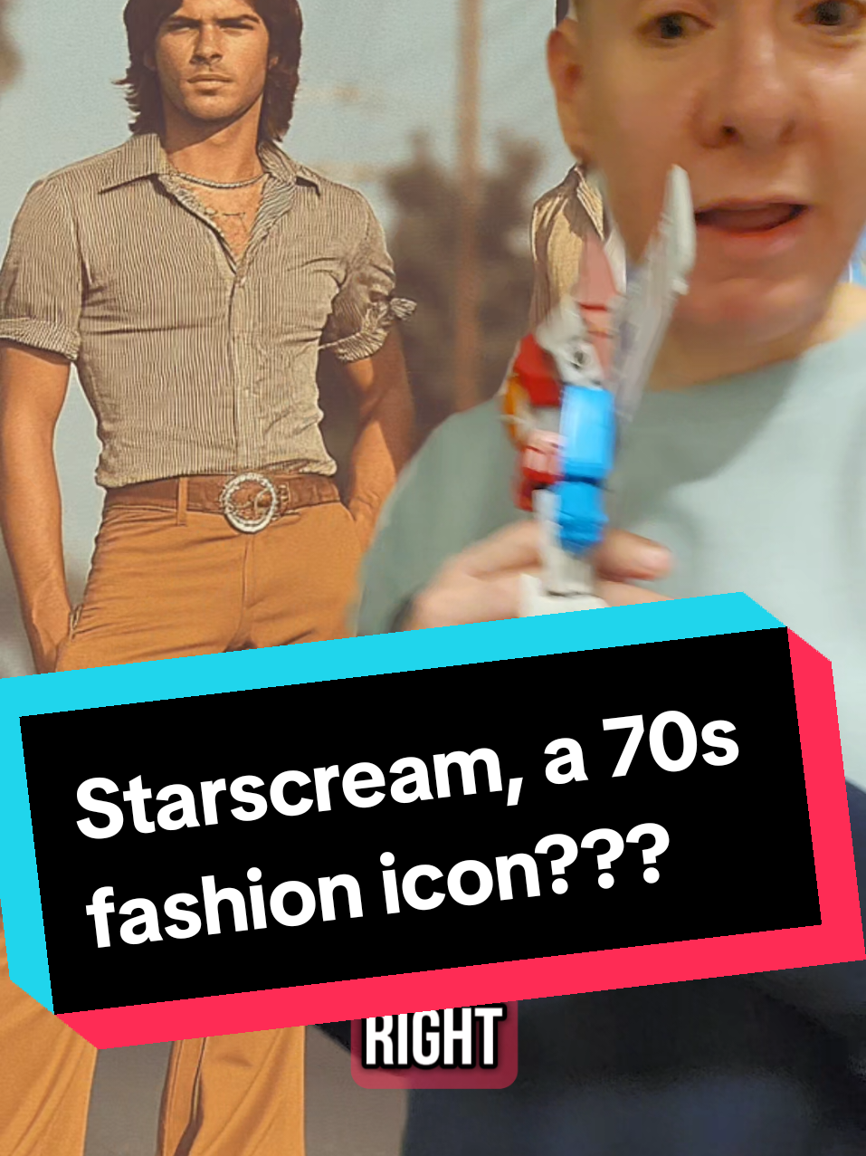 *stares wide eyed into the cosmos* #transformers #starscream #transformersg1 