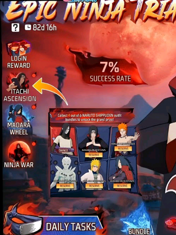 Free Fire x Naruto Chapter 2: Ninja War Event Interface and Free Rewards  ‎ ‎Like 👍, Share & Follow 🥰 ‎ ‎For all video Leaks visit us on👇 ‎YouTube, TikTok @FreeFireLeaks ‎ ‎#FreeFireLeaks #OB50FreeFire #OB50 #foryou #NarutoEventFreeFirw       ‎#NarutoNinjaWar  #FFxNarutoChapter2 #OB50Bundles     #FreeFireEuropa  #FreeFireLatino  #FreeFireLatam 