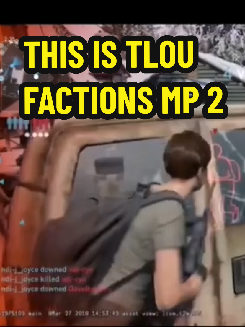 This was the long awaited game TLOU FACTIONS MP 2! Normally Called TLOU DARKSIDES - FACTIONS 2 #THELASTOFUS #TLOU #THELASTOFUSFACTIONS #GAMING #TIKTOKGAMING #GAMINGOFTIKTOK #VIDEOGAME #GAMING #FYP #FORYOU #FORYOUPAGE #VIRAL #TRENDING #VIDEO #SHARE #LIKE #FOLLOW #PS5 #NEXTGEN 