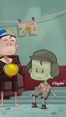 Tengo hambre We Participación especial de: @TheLittleGoat  #elchavodel8 #animacion #fyp
