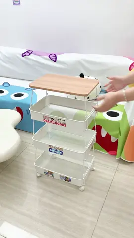 Chị em ơi! Phải chọn giá đỡ có ròng rọc nhé~ Thích hợp để tụ tập, ăn uống, hoặc thư giãn đọc sách và uống trà~# giá đựng đồ #tổ chức lưu trữ