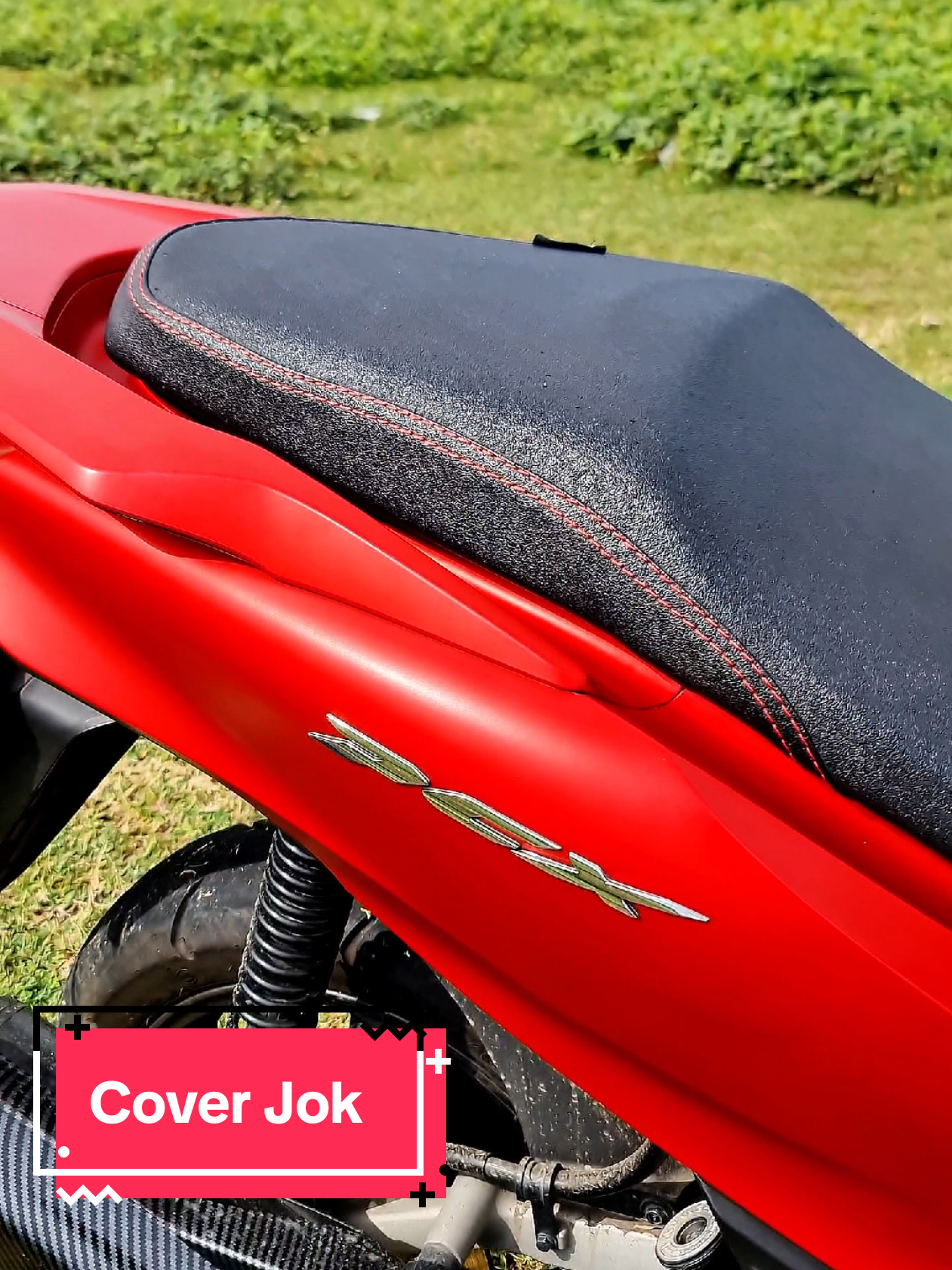 Cover Jok Bisa Langsung Dipasang. #coverjok #coverjokmotor #motor 