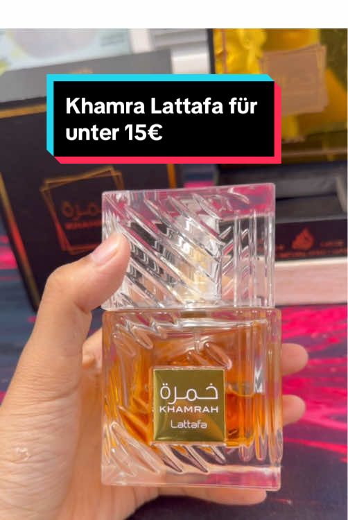 RABATT ALARM 100ml Original Khamra unter 15€ #khamrahlattafa #lattafaperfumes #lattafa #parfümempfehlung #TikTokShop #tiktokshopdeutschland #produktetester