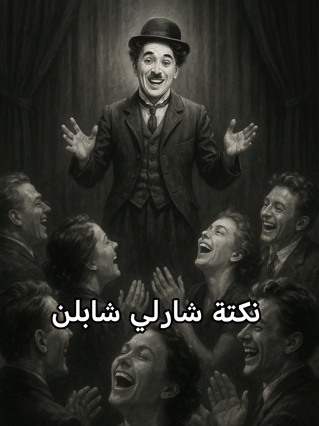 نكتة شارلي شابلن ✉️ #نكتة #charliechaplin  #joke #ضحكة #fyp 