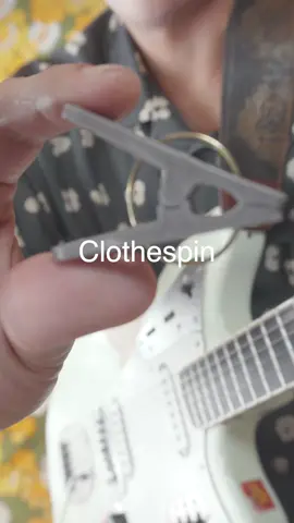 【Full ver.】Played the guitar using a clothespin. 洗濯ばさみでギター弾いてみた #guitarplayer #guitar #ギタリスト #弾いてみた #guitarlife #おもしろ動画