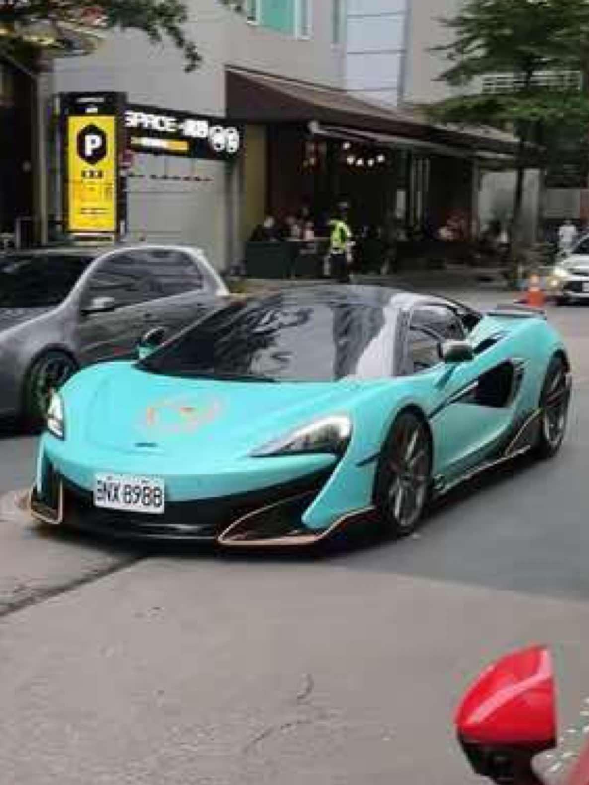 McLaren 600LT🩵 #mclaren #mclaren600lt #600lt #v8 #taiwan #taipei 