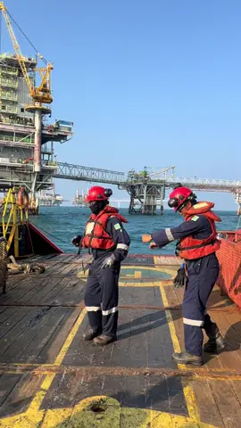 Tarian penghujung Trip #offshore #fyp 