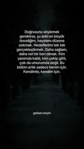 Kendim için. 📌