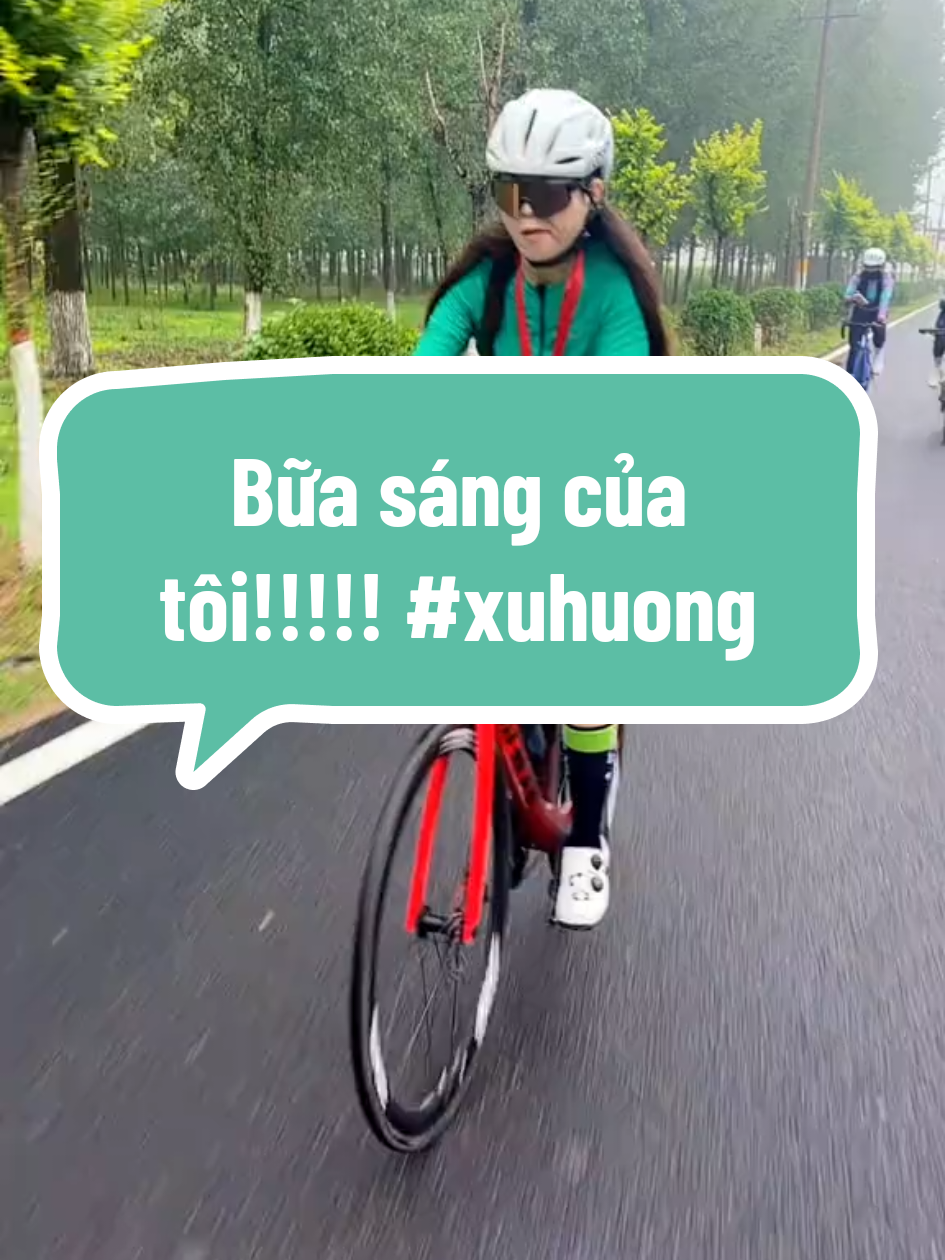 Bữa sáng của tôi!!!!! #xuhuong #medapxe #xedapthethao #cycling 