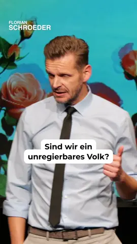 Sind wir ein unregierbares Volk?