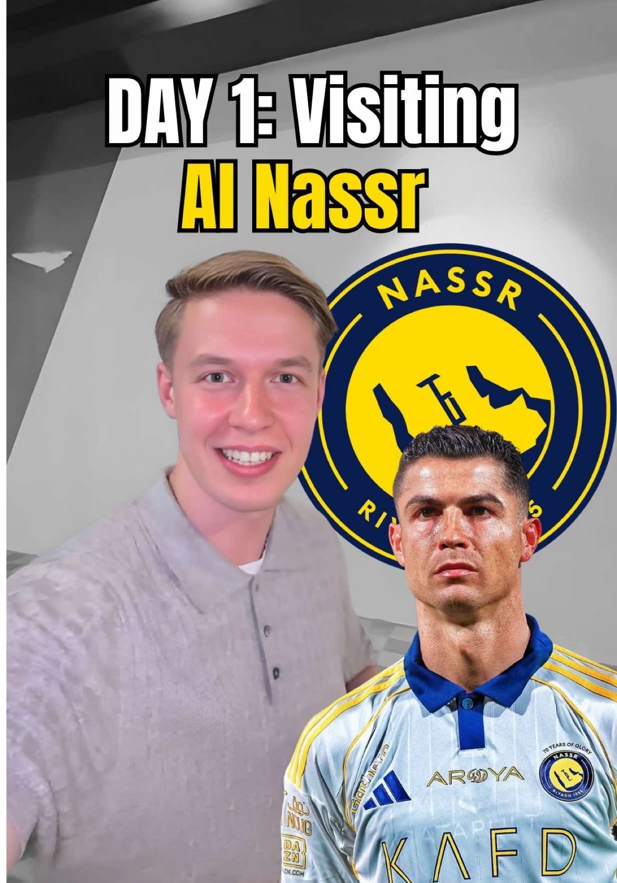 Day 1: Visiting Al Nassr in Riyadh 🇸🇦 🏷️ - #alnassr #alnassrfc #alnassr_fc #cristianoronaldo #riyadhseason #sadiomane 