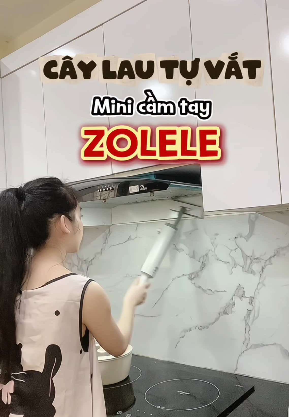 Từ khi sắm cây lau tự vắt cầm tay nay là tui chăm lau dọn bếp hơn hẳn nha  #ZoleleVietnam#ZoleleDM01#caylaumini #caylautuvat #caylaumini #caylaubep #caylautuvatthongminh #giadungtienich #giadungthongminh 