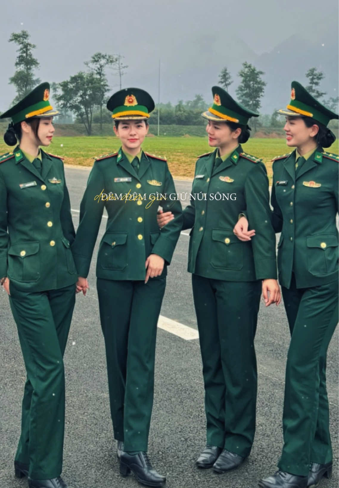 Zai ngoan zai tựa bờ vai Biên Phòng 💚 #fyp #xuhuong #trending #xh 