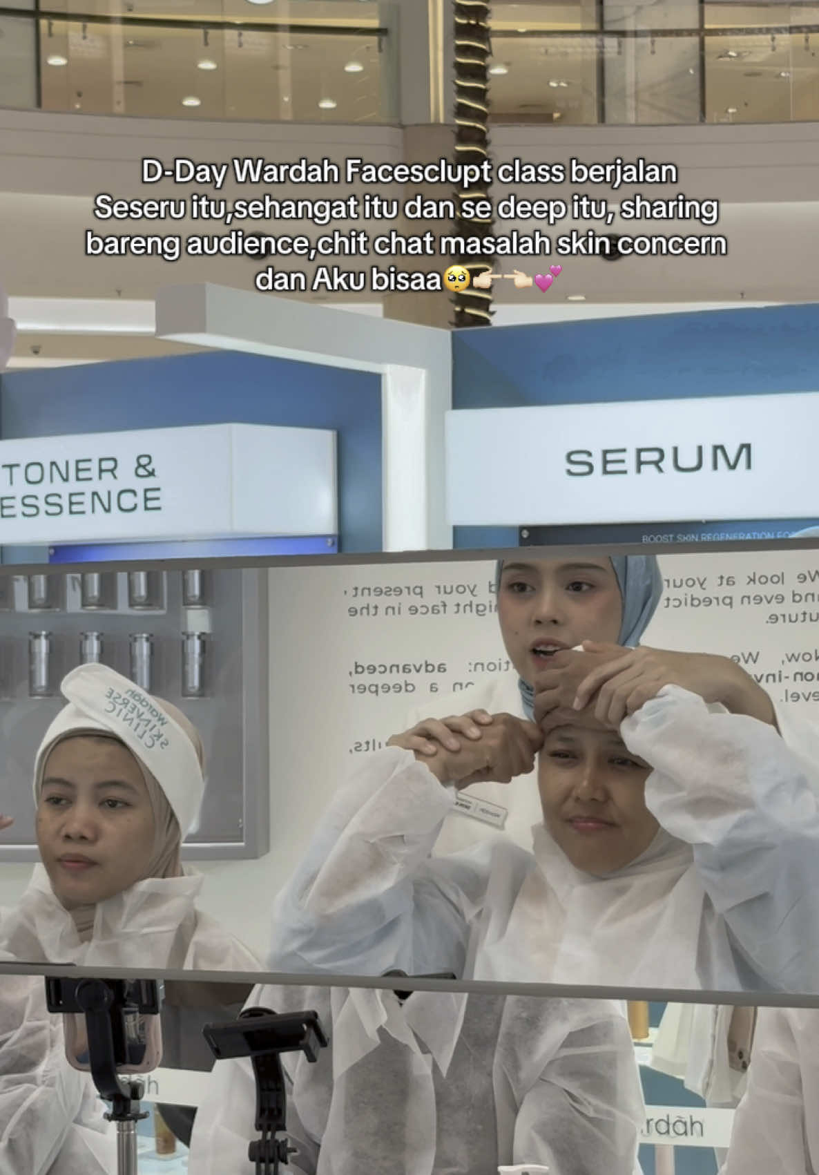 jangan lupaaa daftarrr wardah facescluptclass tiap weekday bareng akuuu cuma sampe tgl 3 agustus ajaaa🤏🏻 #wardahskinverseclinic2025 #wardahskinverse2025 #fyp #skincare #clinic #treatement #kokas 