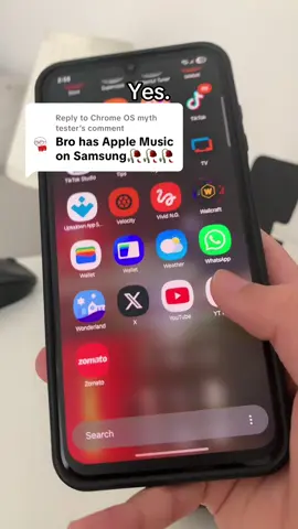 Replying to @Chrome OS myth tester not to mention samsung music is music downloaded to your phone that is so 2000s 💔 #avtechplus #samsung #galaxy #a15 #soundcloud #applemusic #spotify 