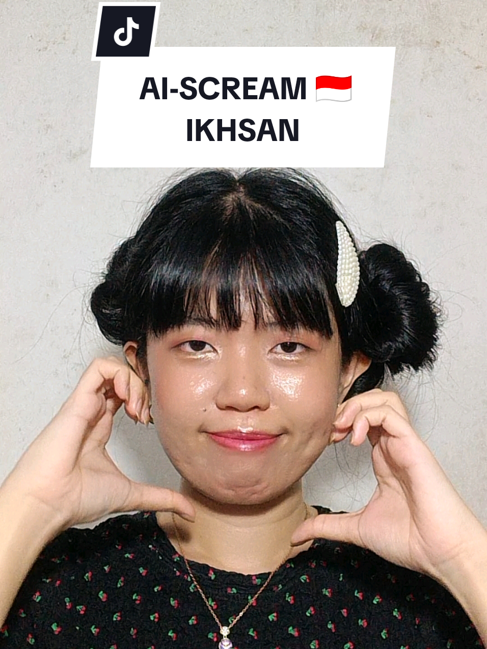 request @anjayanjay5426 (IKHSAN) done ya ✨ terima kasih sudah request ☺️ (request = gift, post duluan = gift 50 koin di komen) #aiscream #aiscreamversiindo #nyanyilucu #funnysound #fyp 