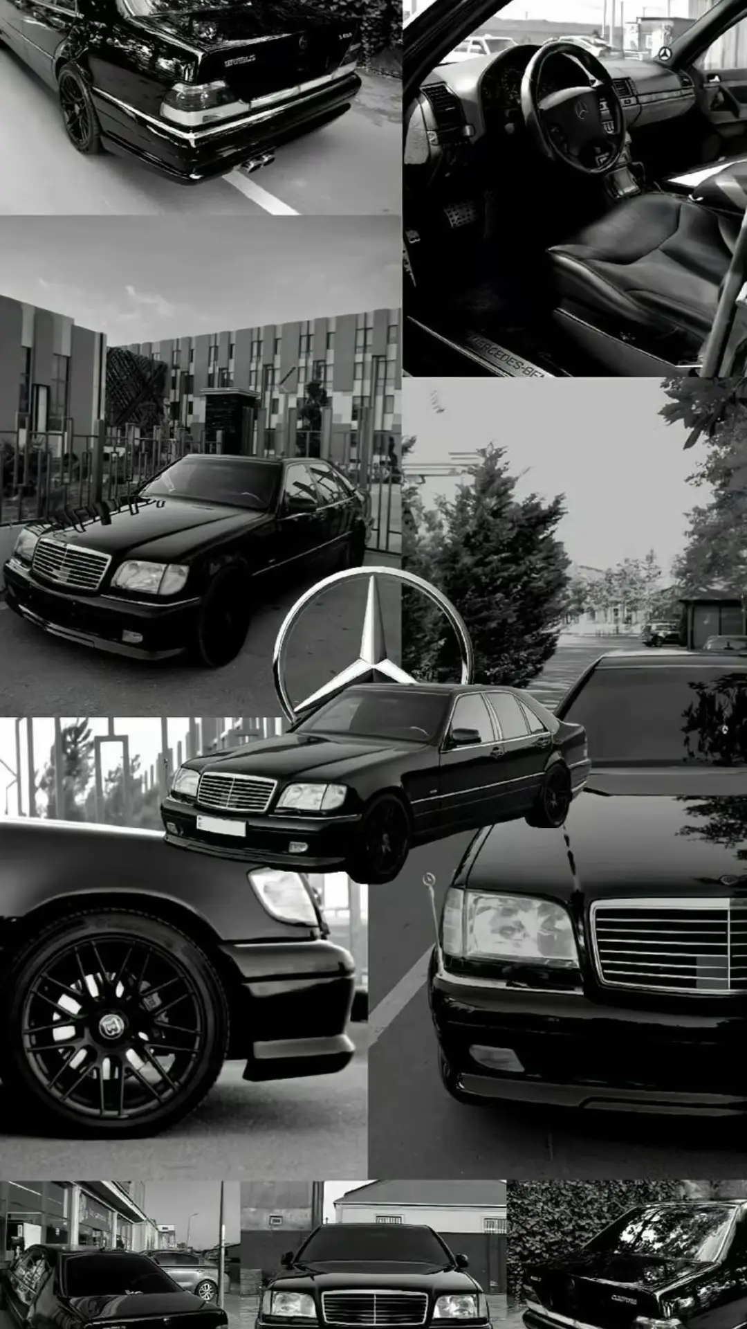 The w140 s-class #w140 #mercedes #class #brabus #s 55 #s500 #black #sports #germany 