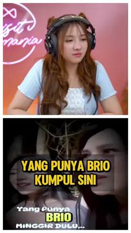 Yang punya brio sini ngumpul tonton fullnya di YT channel MEISITA REACTION #meisitalomania #obrolan #brio #comedy #reaction #cewek 