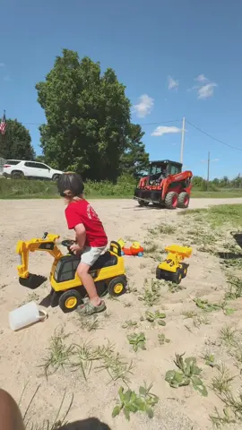 Boys with their toys 🧡