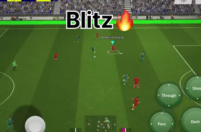 Blitz🔥#efootball2024 #fyp #blitzcurler #efootballmobile 