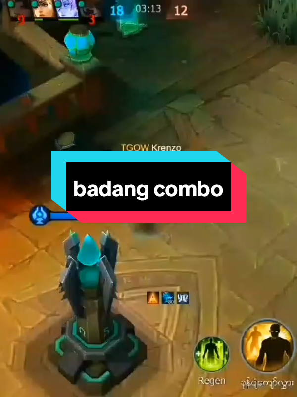 skill 2+fliker+skill 1+Ultimate #badangmobilelegends #mlbb #mobilelegendsbangbang #foryoupage #fyp 