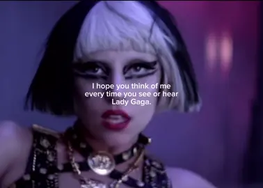If you don’t think of her when you think of me you don’t know me at all!😌 #ladygaga #littlemonsters #fy #mayhem #fyp  