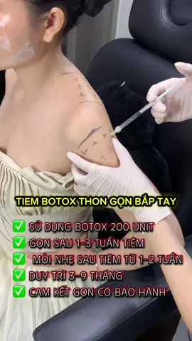 Tiem Botox thon gọn bắp tay 