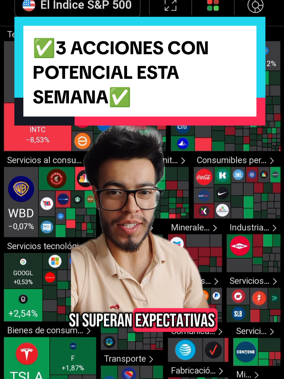 📊 3 acciones que podrían dar oportunidad esta semana si superan expectativas: The Hartford, Mondelez y eBay.  ⚠️ Invierte bajo tu propia investigación, riesgo y tipo de inversor. #fuentesdevalor #jdiegofuentesgarcia #mejoresacciones2025 #acciones2025 #largoplazo 