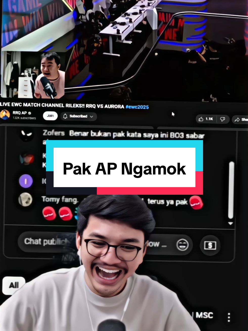 Awokawok Pak AP🤣 #set1awanade #rrqap #fyp #rrq #ewc #msc #foryou #streamer 